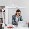 bemelux Task Lamp with Clamp, Bright 117PCS LEDs, Metal Swing