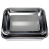 Mogobe Trimming Tray for Herbs, Made of Stainless Steel with