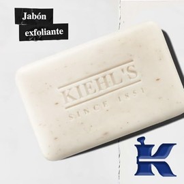 Kiehls Ultimate Man Bodyscrub, Jabn Exfoliante en Barra Para Hombre, Energizante Para La Piel, Elimina las impurezas de la piel, Con Avena y Piedra...