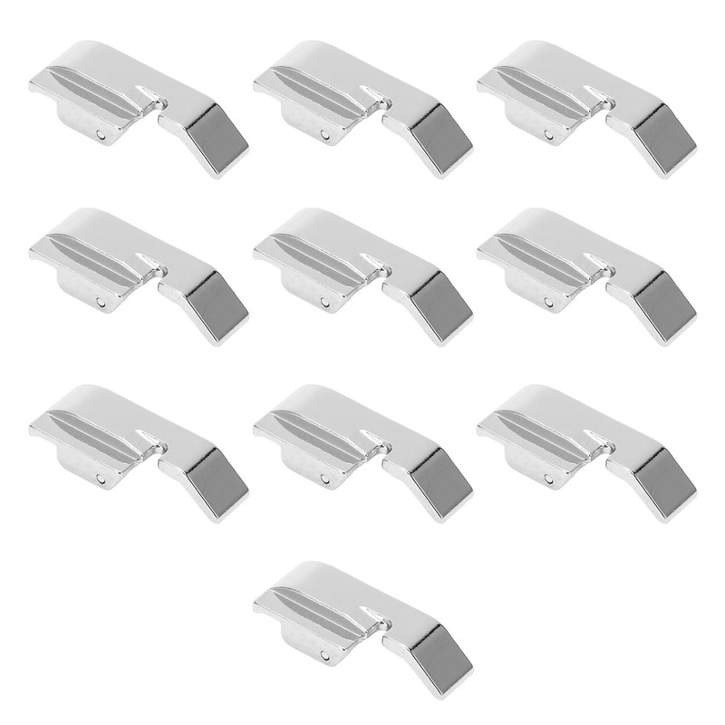 10Pcs Zipper Foot Stainless Steel Multifunctional Strong Practical Sewing Machine