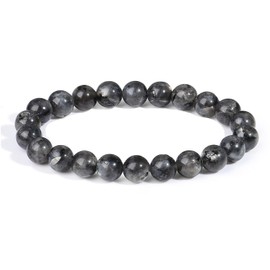 XIANNVXI Crystal Bracelet Women Men Pearl Bracelet Gemstones Healing Stones Bracelet Beads Elastic Bracelets Natural Stone Jewellery, Stone