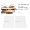 Open Book Display Stand Easy To Assemble Stable Support Acrylic