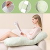 Pregnancy Pillow with Detachable & Adjustable Pillow Cover, Soft Pregnancy