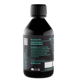 LQB1 Liposomal Quercetin Bromelain Complex - Innovation Absorption. UK Made. lipolife