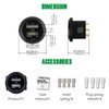 Yooreal 12/24V 36/48V 72V Golf Cart Battery Meter,Hour Meter&Battery Indicator