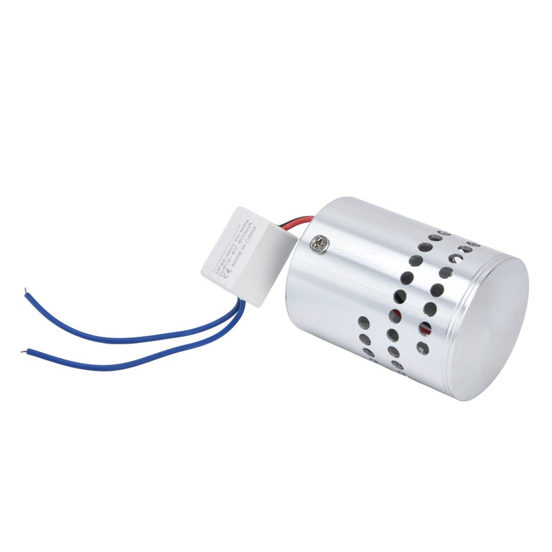 LED Aluminum Spiral Hole Wall Light Stable Heat Dissipation 3W