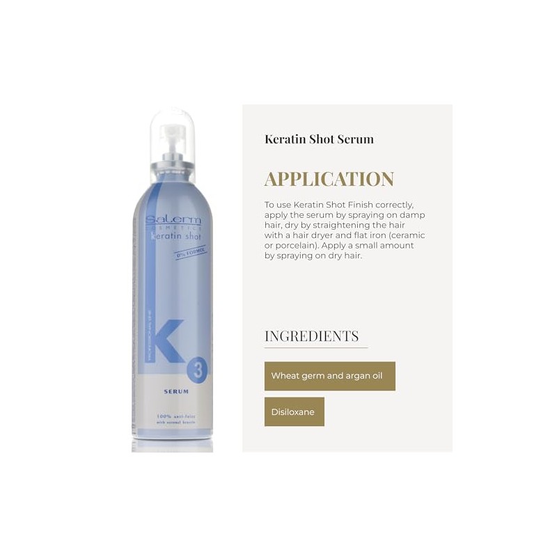 Salerm Keratin Shot Serum - 3.38 oz by Salerm