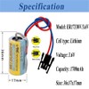 (6 Pack) MR-BAT ER17330V Lithium Battery 3.6V 1700mAh for FANUC