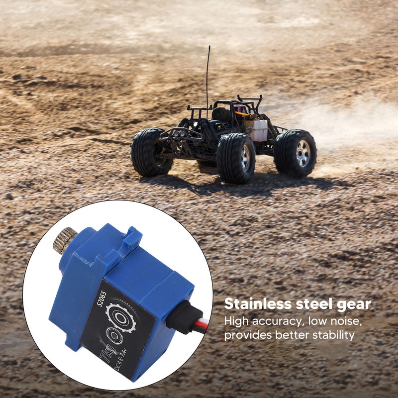 RC Digital Servo Aluminum Alloy Gear 7kg Servo Motor Kit