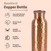 34Oz Pure Copper Water Bottle for Drinking – Ayurvedic Water