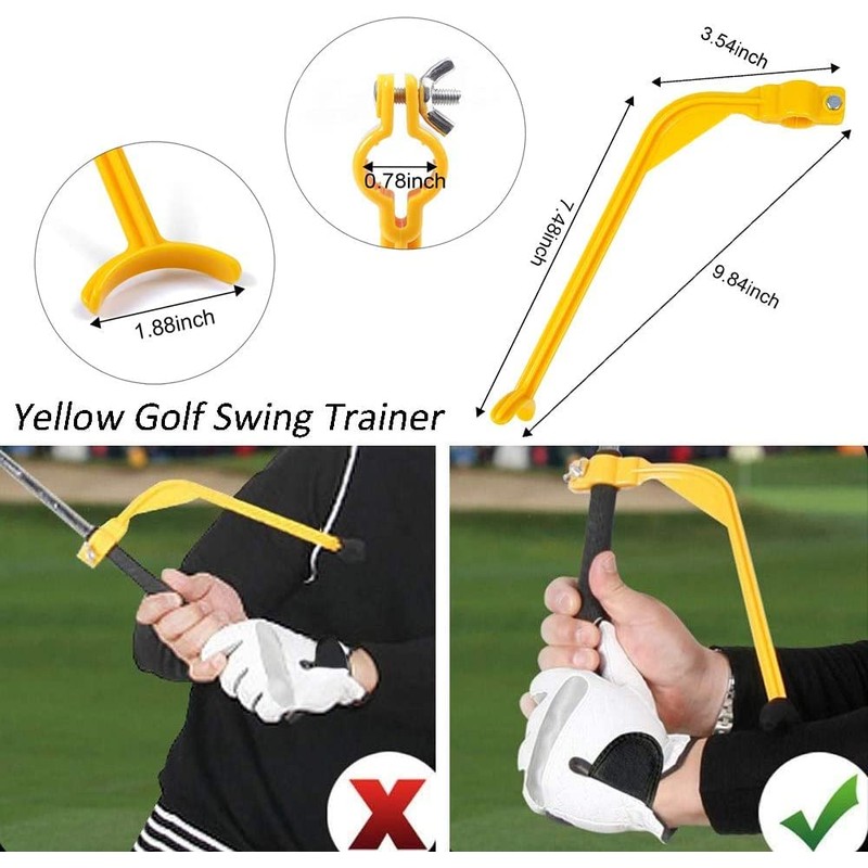 Golf Swing Trainer Arm Band Posture Motion Corrector Correction Belt