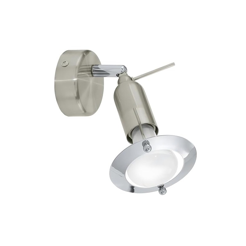 Darwin 1 Spot Light Matt Nickel & Chrome