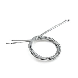 uxcell 5pcs 185cm Length Metal Universal Accelerator Line Cable Wire for Motorcycle