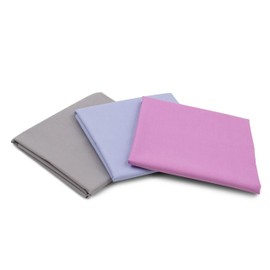 3 x 0.5 m Cotton Fabric Set, 148 cm Width, 100% Cotton, 3.5 m, Choice of Material, Many Colours, Patchwork (Colourful 6, Set of 3)