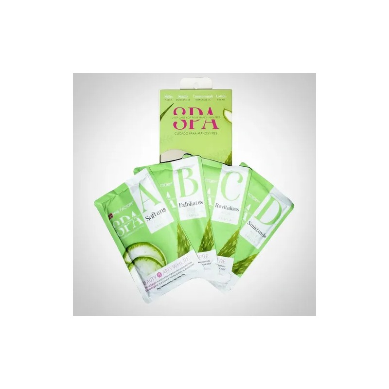 Kit Spa Sales Y Crema Hidratante Mani Y Pedi ,