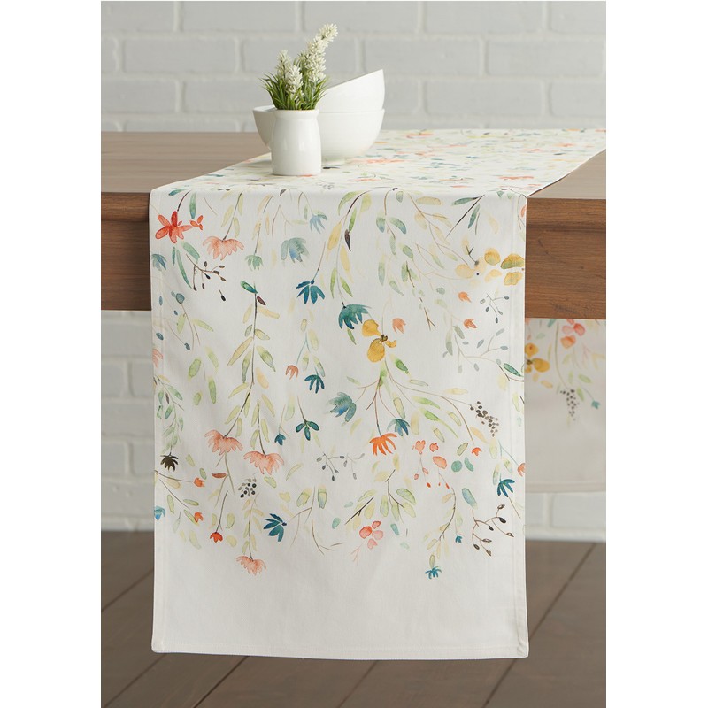 Maison d'Hermine Palatial Paisley 100% Cotton Table Runner for Parties,