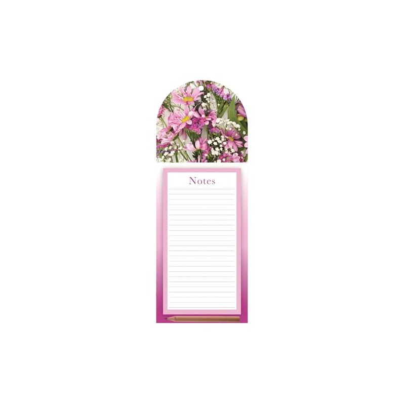 Magnetic Notepad for Fridge with Pencil & Holder – 40
