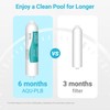 AQUA CREST X-Large RV Water Filter, Garden Hose End Pre