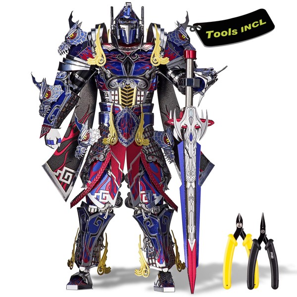 Piececool 3D Metal Puzzles with DIY Tools - The Titan