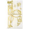 Maruai ceremonial envelope, wedding, silk weave, gold foil stamped, 1