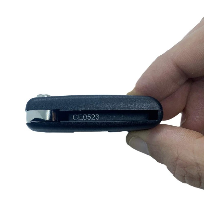 Jongo - Key Shell Compatible with Peugeot 207cc, 307, 308cc,