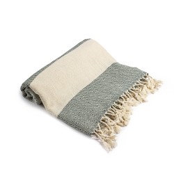 Aegean Concept Turkish Beach Towels, Oversized, Sandcloud Bath Towel, Packable, 37 x 73 inches, Soft, Quick Dry, Ideal for Swimmers, Travel, for Men & Women, Forest Green, Pack of 1