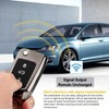 Sucxyor Compatible with Volkswagen Key Cover VW Golf, Metallic color