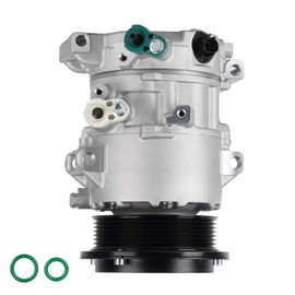 TadaMark Air Conditioner AC Compressor with Clutch Fit for Toyota Camry 2007-2008 2.4L, Camry 2009 (built in USA, from 03/2009, built in Japan, from 03/2009)，RAV4 2.4 2006-2008, Hiace 2006-2018 2.7L