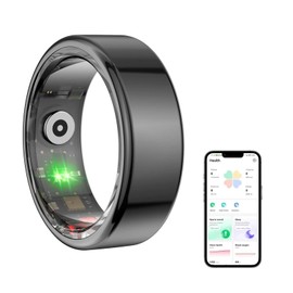 OBEST Smart Ring for Men and Women, Smart Fitness Tracker with Sleep Monitor, SpO2, Training, Heart Rate, Heart Rate, Heart Rate, Heart Rate, Waterproof IP68 for Android and iOS