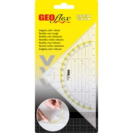 Aristo AR23011 Geo Flex Protractor Triangle Pack of 10
