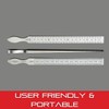 Starrett Taper Gage for Measuring Hole and Slot Sizes -