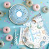 Suhelkit Donut Baby Sprinkle Decorations For Boy - Blue Sprinkled