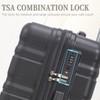 Merax 3-Piece ABS Hardshell Luggage Sets – Lightweight, Tough &