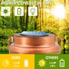 Dragonfly Solar Lantern, Metal Solar Lantern Outdoor Waterproof LED Solar