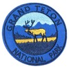 Explore Grand Teton National Park 3" Embroidered Patch Iron-on or