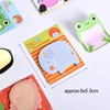 16 Pieces Self Sticky Notes Cute Animals Shaped Sticky Notes