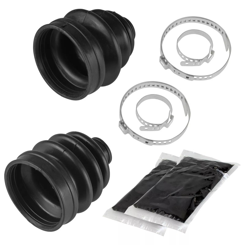 Caltric Front Inner Outer Axle CV Boot Kit for Honda