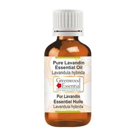 Greenwood Essential Pure Lavandin Essential Oil (Lavandula hybrida) Steam Distilled 100ml (3.38 oz)