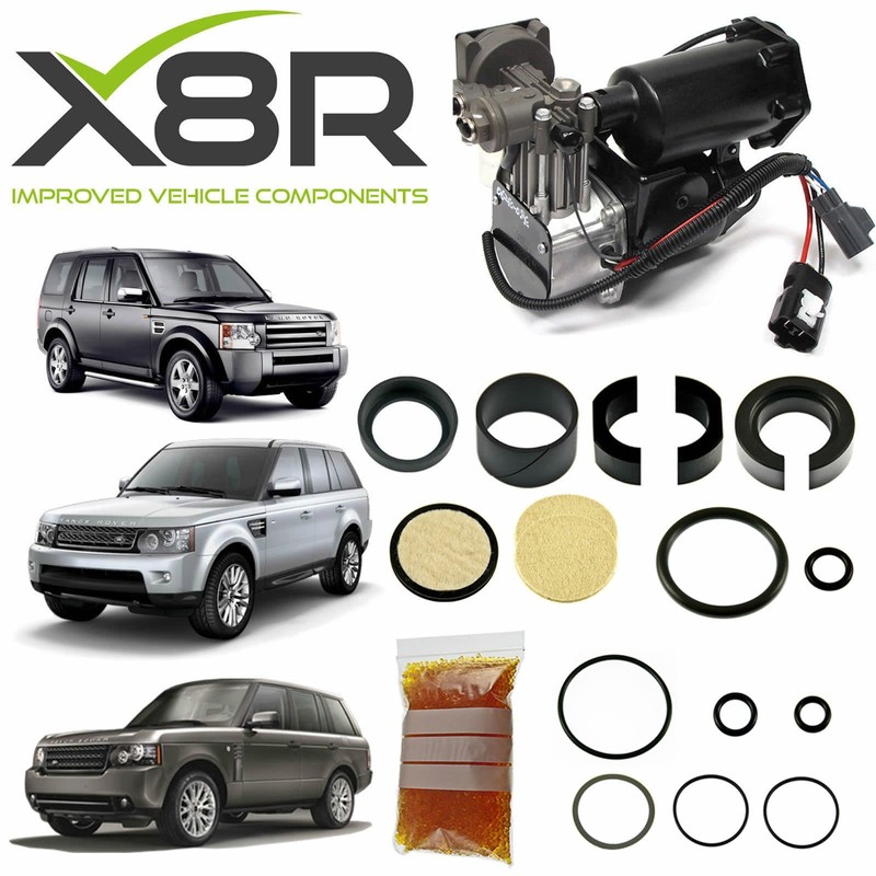 X8R REBUILD REPAIR KIT FOR AIR SUSPENSION COMPRESSOR COMPATIBLE WITH