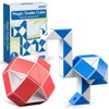 ECHOCUBE Magic Snake Cube, 2 Pack 24 Pieces Snake Ruler