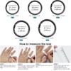 2025 New LED Smart Ring | All-in-One Health Tracker Ring
