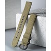 BINLUN Canvas Watch Straps 18mm 20mm 22mm 24mm, Quick Release