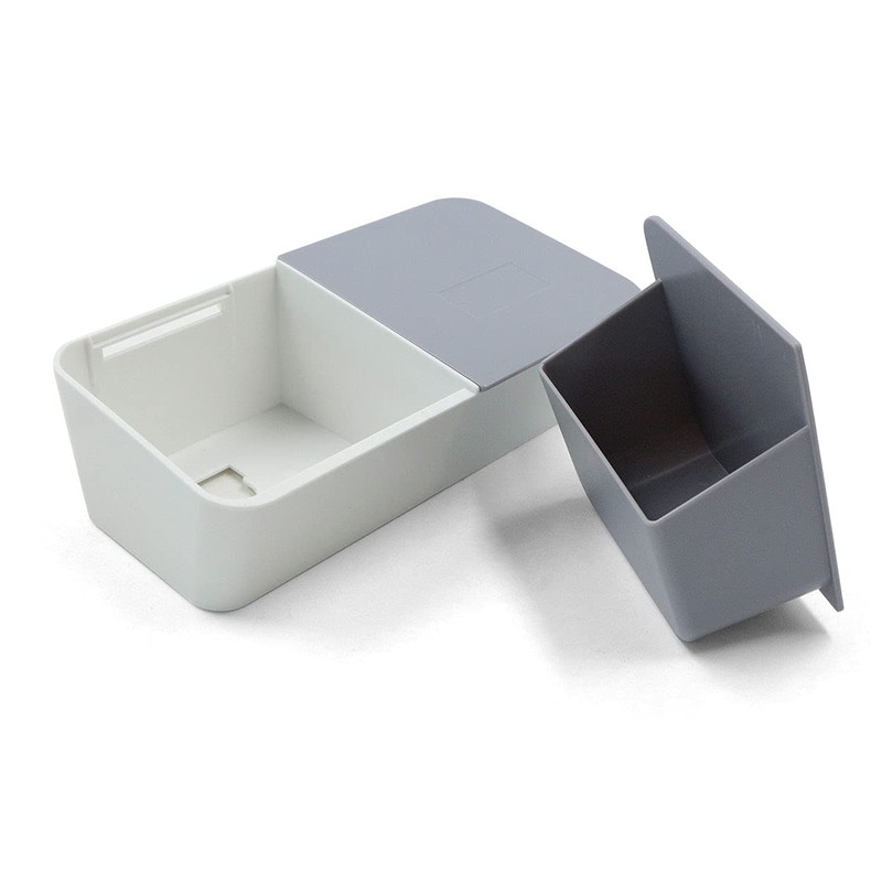 Cotton Buds Dispenser Plastic Make Up Pad Container Make Up
