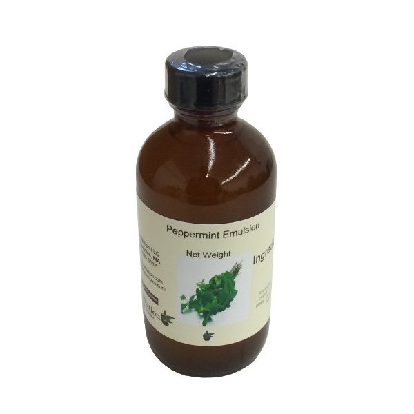 OliveNation Peppermint Emulsion - 8 ounces - Premium Quality Emulsion for Baking