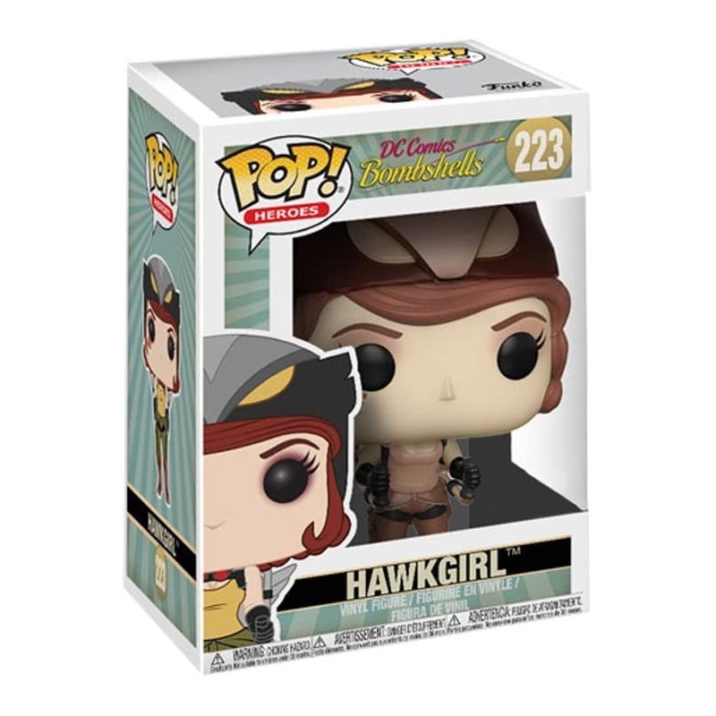 Funko Pop! DC Heroes Bombshells Hawkgirl #223 (Sepia Tone)