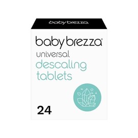 Baby Brezza Universal Descaling Tablets for Baby Brezza Devices - Effective & Baby Friendly Cleaning - Removes Limescale & Residue - Hypoallergenic & Odourless - Extends the Life of Your Device