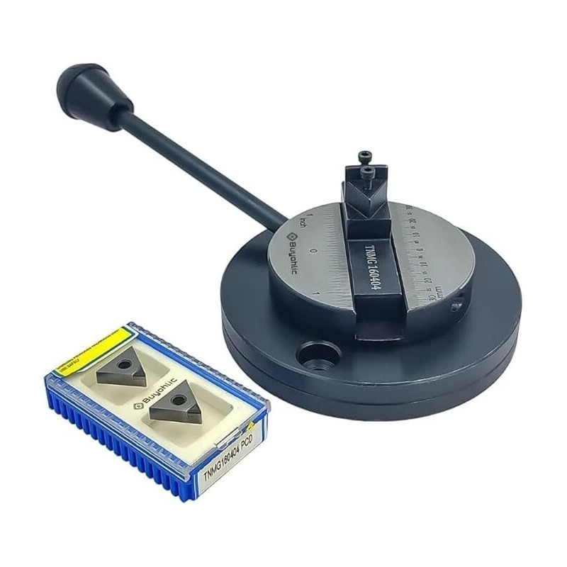 Buyohlic Lathe Ball Turning Attachment w/Non Ferrous Carbide Inserts For