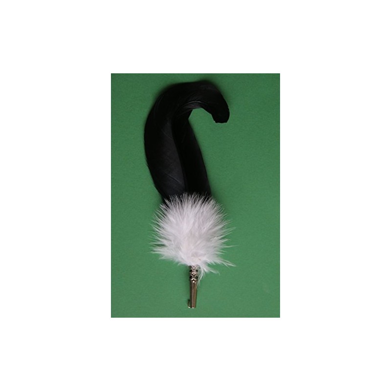 Breiter Real Hat Feather Hat Pin of Goose and Turkey