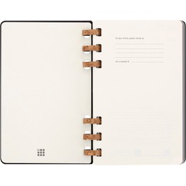 Moleskine Monthly and Weekly Spiral Agenda 12 Months 2024, Agenda 2024, Size Large 15x21, Hard Cover and Elastic Closure, Colour Black