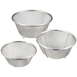 Yoshikawa Mizlead SH7302 Stainless Steel Mini Monkey Set of 3 (13, 15, 16 cm)